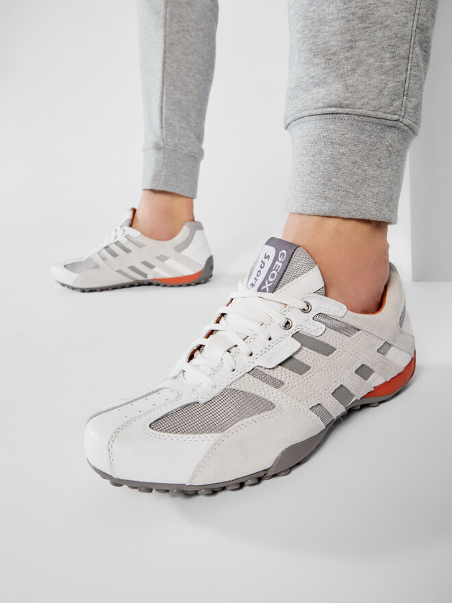 Geox Polobotky Geox U Snake K U4207K 08514 C1405 Šedá