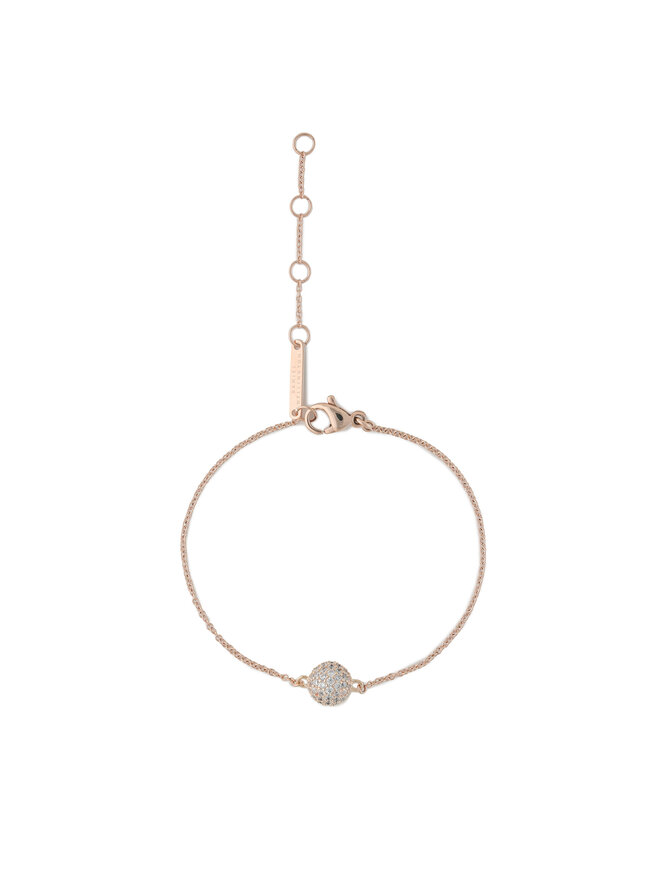 Daniel Wellington Pulsera Daniel Wellington Pavé DW00400626 Baño de oro rosa