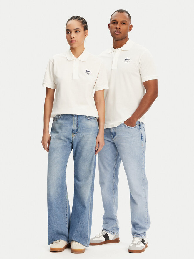 Lacoste Lacoste Poloshirt PH2723 Écru Regular Fit