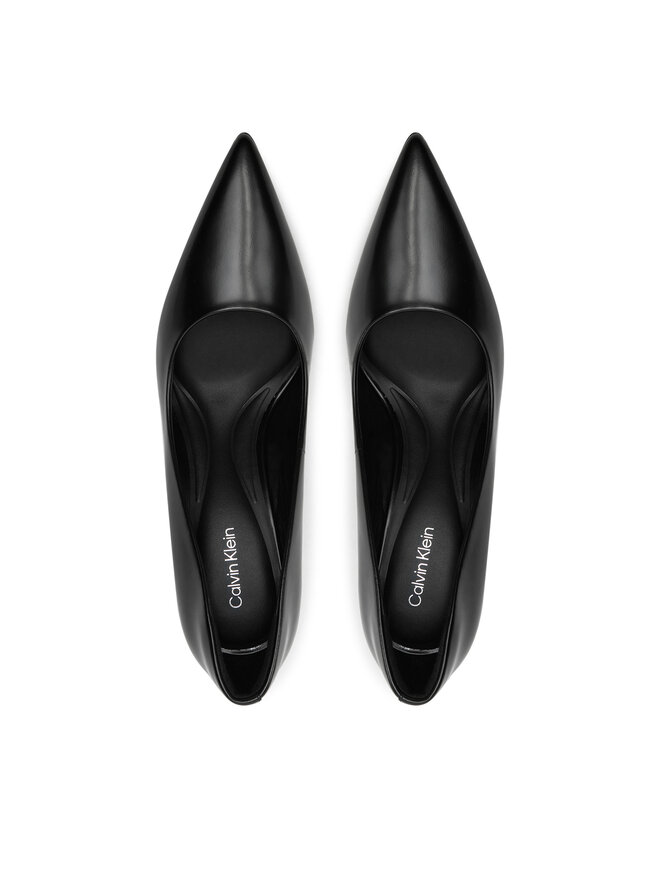 Calvin Klein Lodičky Calvin Klein Heel Pump 70 - Brush L HW0HW02446 Černá