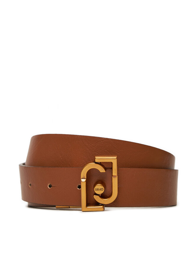 Liu Jo Дамски колан Liu Jo Ecs Hips Belt 3 Cm AF4306 E0022 Кафяв