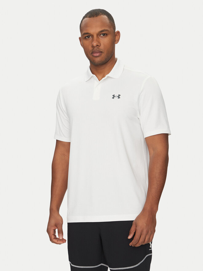 Under Armour Under Armour Polo majica Matchplay 1377374 Bela Regular Fit