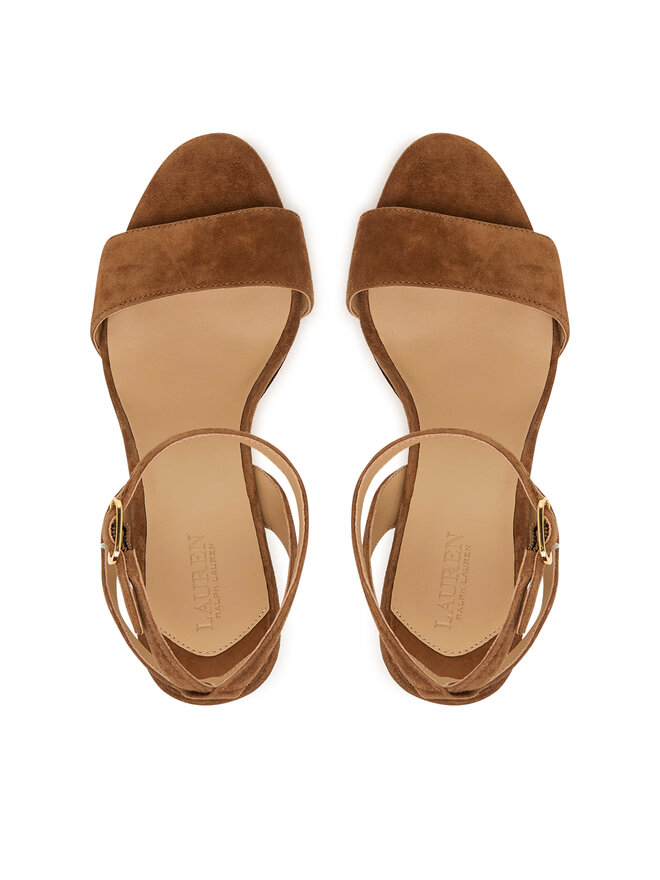 LAUREN RALPH LAUREN Sandalen LAUREN RALPH LAUREN Gracy Sn Hes 802P15730003 Braun