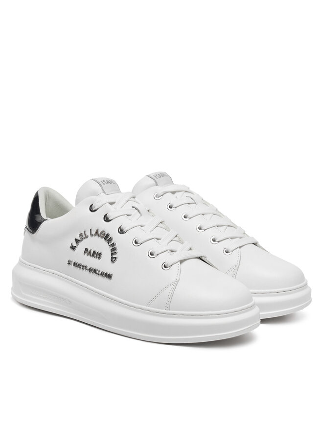 KARL LAGERFELD Sneakersy KARL LAGERFELD Kapri KL52539K Biela