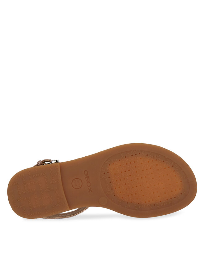 Geox Sandály Geox Jr Karly J7235D 0NFHI C8013 S Zlatá