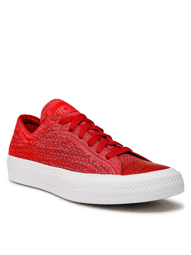 Converse Kedai Converse Ctas X Nike Flyknit Ox 157593C Raudona