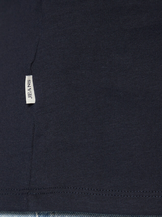 Guess Jeans Guess Jeans Marškinėliai M5RI80 K8HM0 Tamsiai mėlyna Slim Fit
