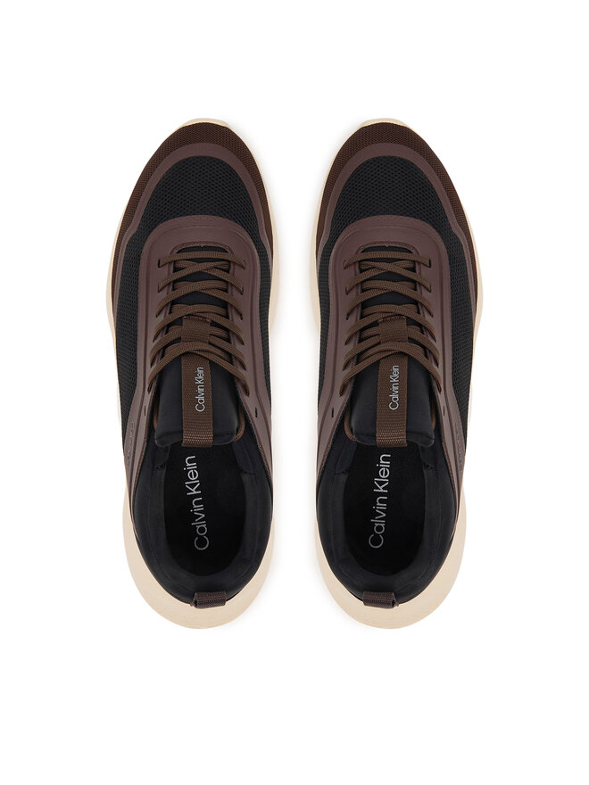 Calvin Klein Sneakers Calvin Klein Light Eva Run Lace Sock Mm HM0HM02164 Braun
