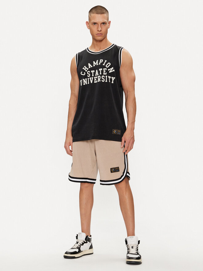 Champion Champion Tank top marškinėliai 220009 Juoda Custom Fit