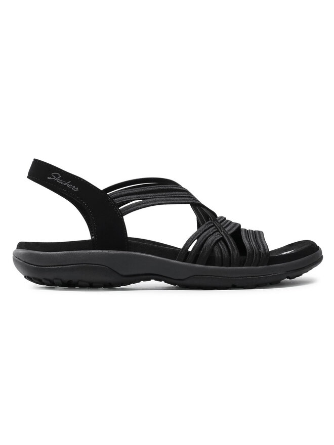 Skechers Sandale Skechers Simply Stretch 163023/BLK Negru