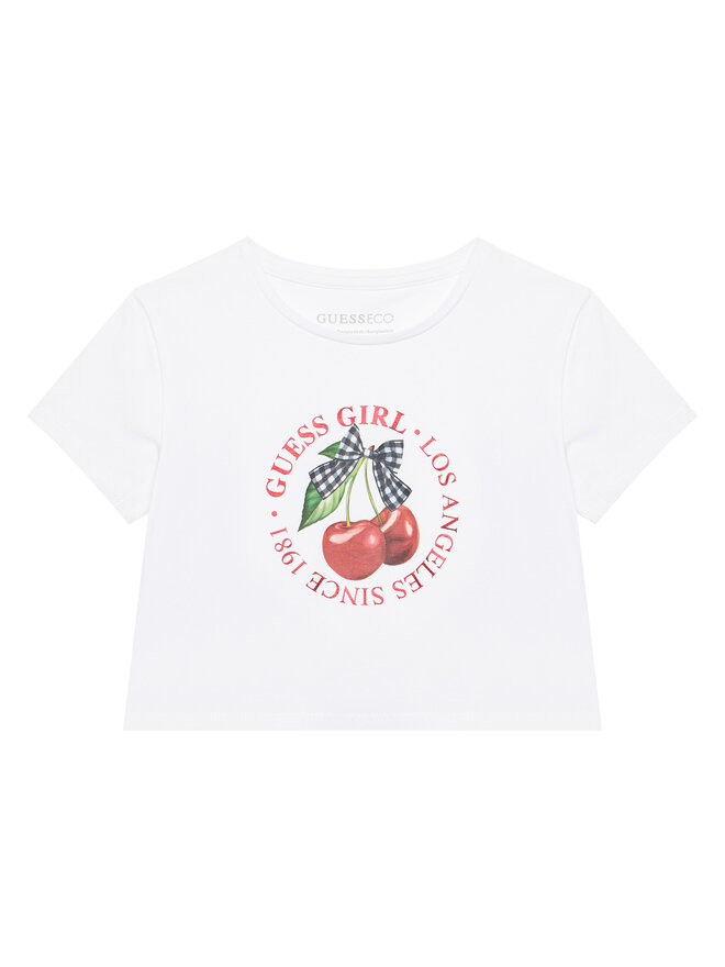 Guess Guess T-Shirt J6RI02 K6YW4 Weiß Relaxed Fit