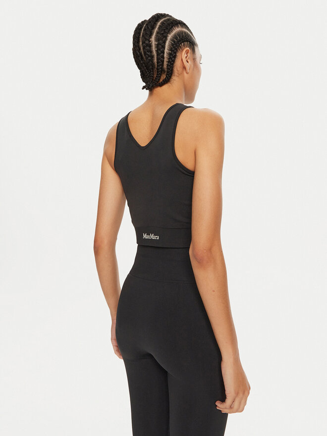 Max Mara Leisure Max Mara Leisure Top Urago 2426366208 Negro Slim Fit