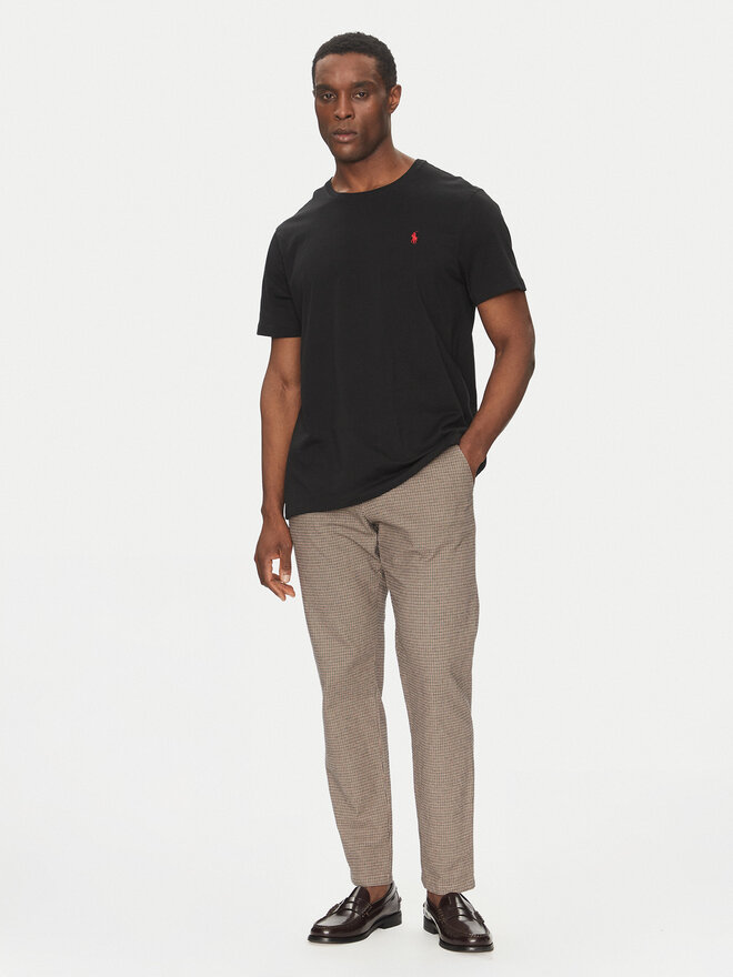 Polo Ralph Lauren Polo Ralph Lauren T-Shirt Bsr 710680785 Μαύρο Custom Slim Fit