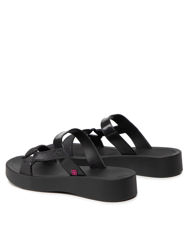 Zaxy Pantoletten Zaxy Esportiva Slide Fem 18406 Schwarz