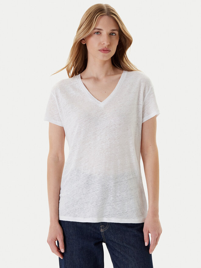 United Colors Of Benetton United Colors Of Benetton Camiseta 37UJD401Q Blanco Regular Fit