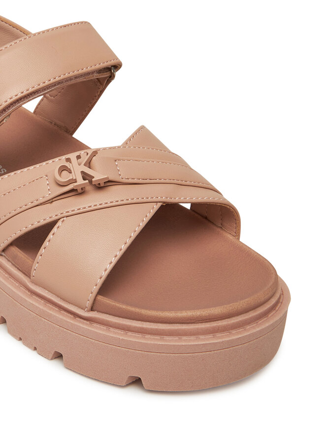 Calvin Klein Jeans Sandalen Calvin Klein Jeans V3A2-82044-1013 S Braun
