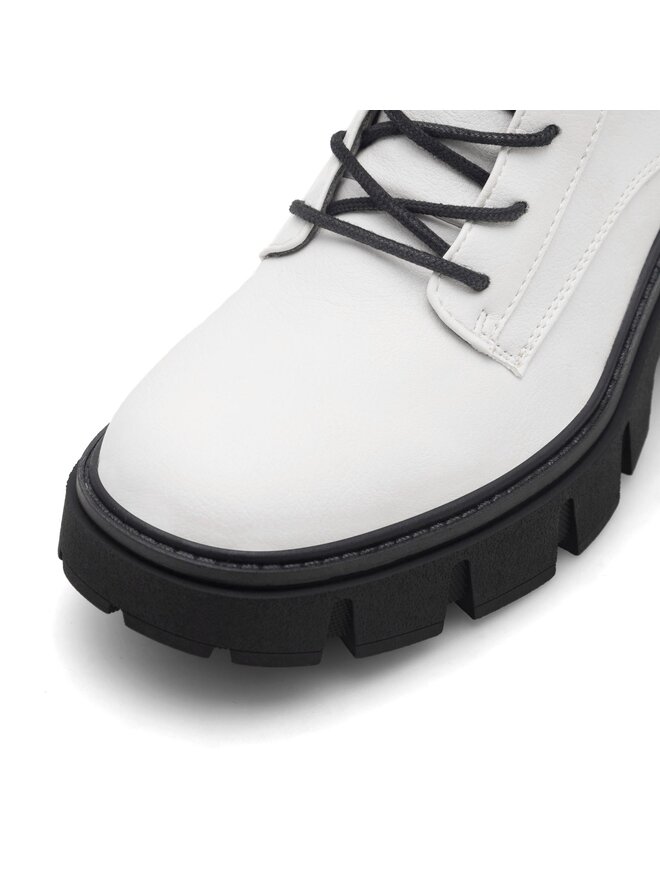 Mustang Botine Mustang 1471-502 Alb