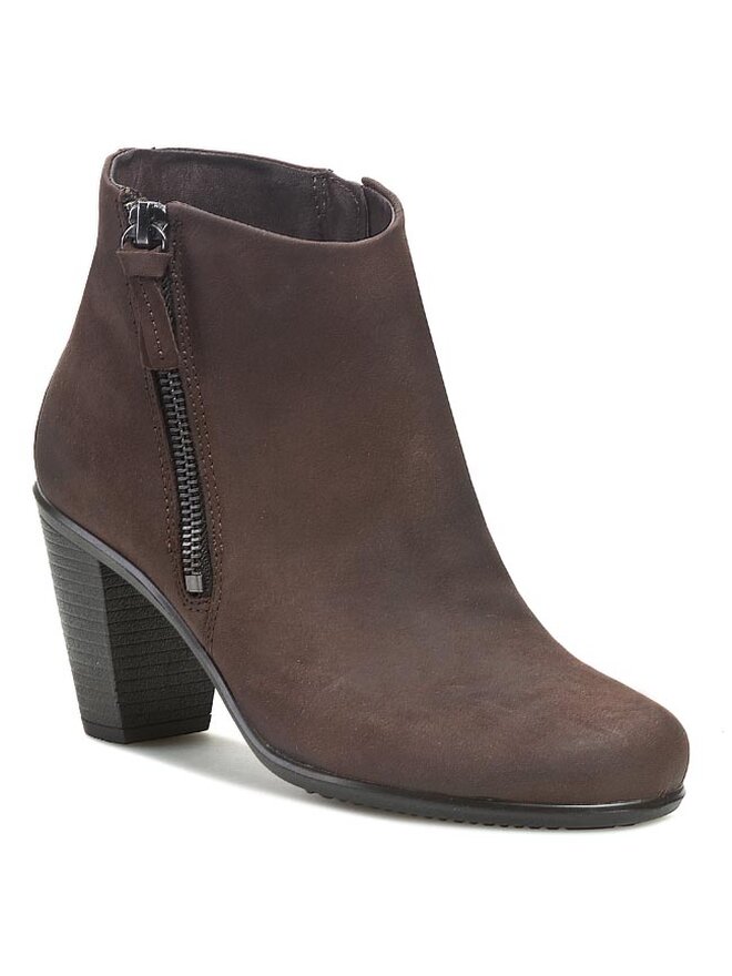 Botki ECCO Touch 75 B 26350302178 Br zowy eobuwie .pl