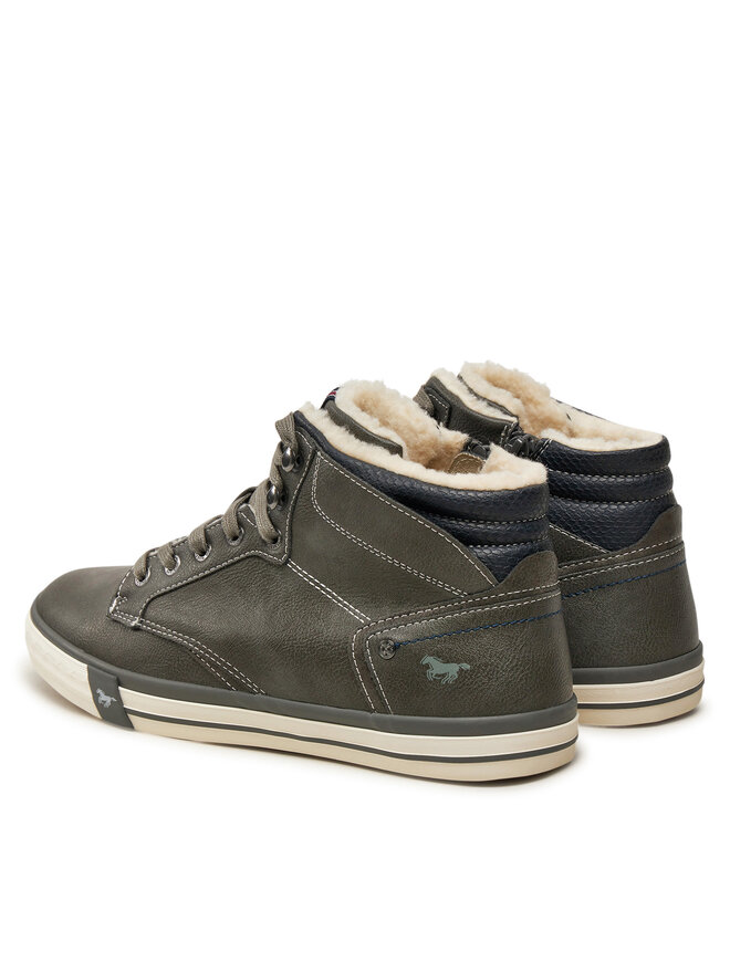 Mustang Schnürschuhe Mustang 4072-602 Grau