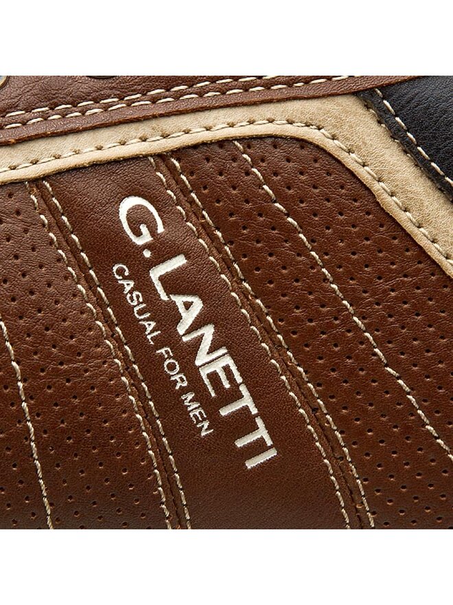 Gino Lanetti Halbschuhe Gino Lanetti MP07-15595-04 Braun