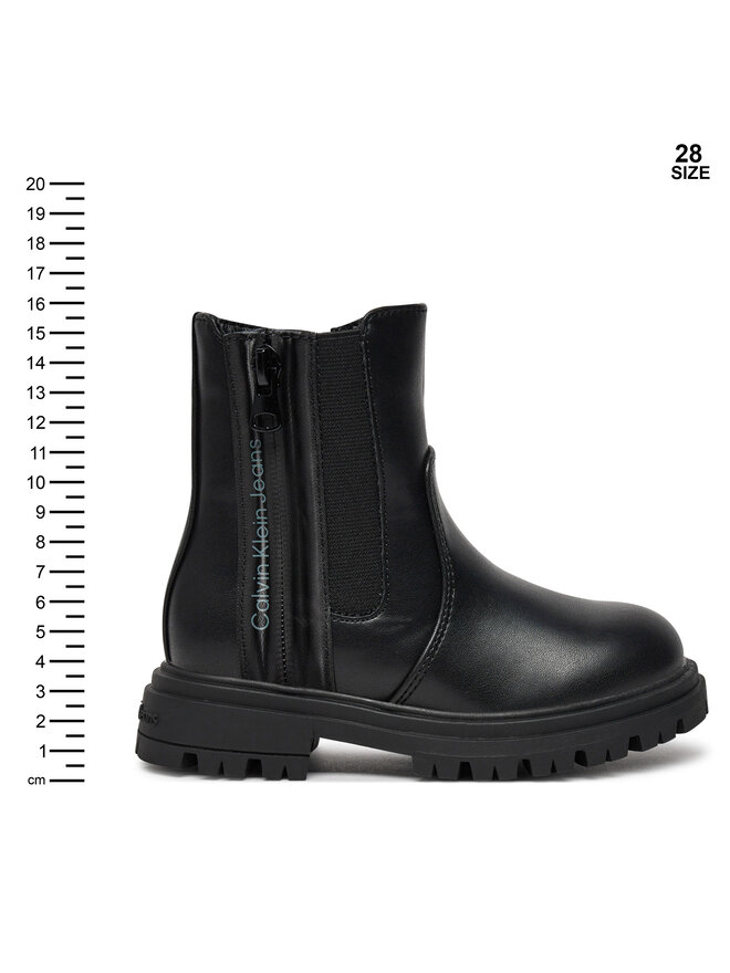 Calvin Klein Jeans Botine Calvin Klein Jeans Chelsea Boot V3A5-81019-1355 M Negru