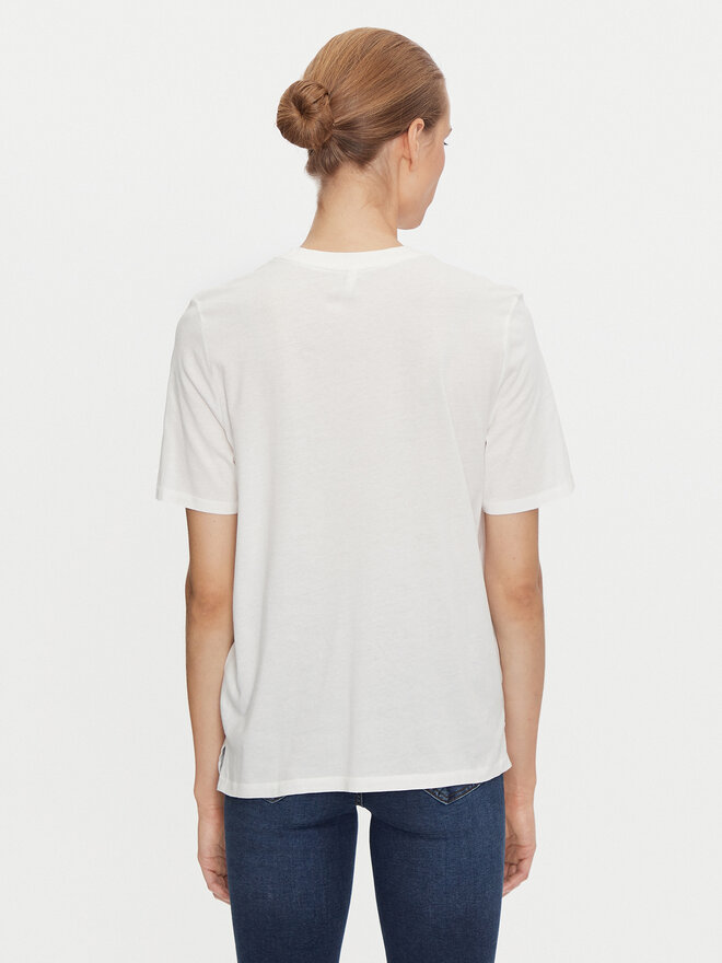 ONLY ONLY Marškinėliai Lulu 15307345 Balta Regular Fit