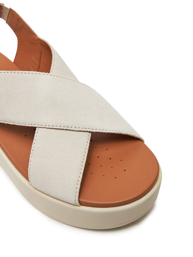 Geox Szandál Geox Donna D45M1B-022NF C5V2L Bézs