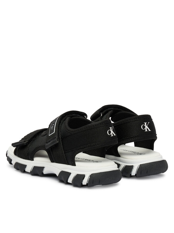 Calvin Klein Sandalen Calvin Klein Velcro Sandal V1B2-83321-1564 Schwarz