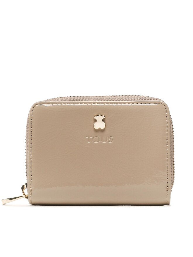Pequena cartera de mujer TOUS Monedero M. Dorp 2001144947 Marron zapatos.es