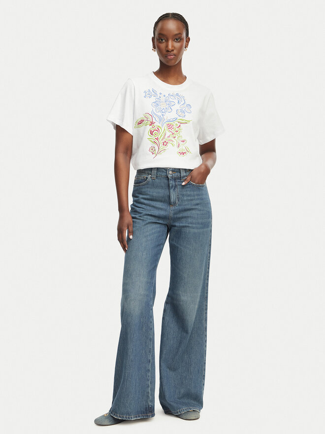 Marella Marella T-Shirt Emme by Marella Paraggi 2615971082 Weiß Relaxed Fit