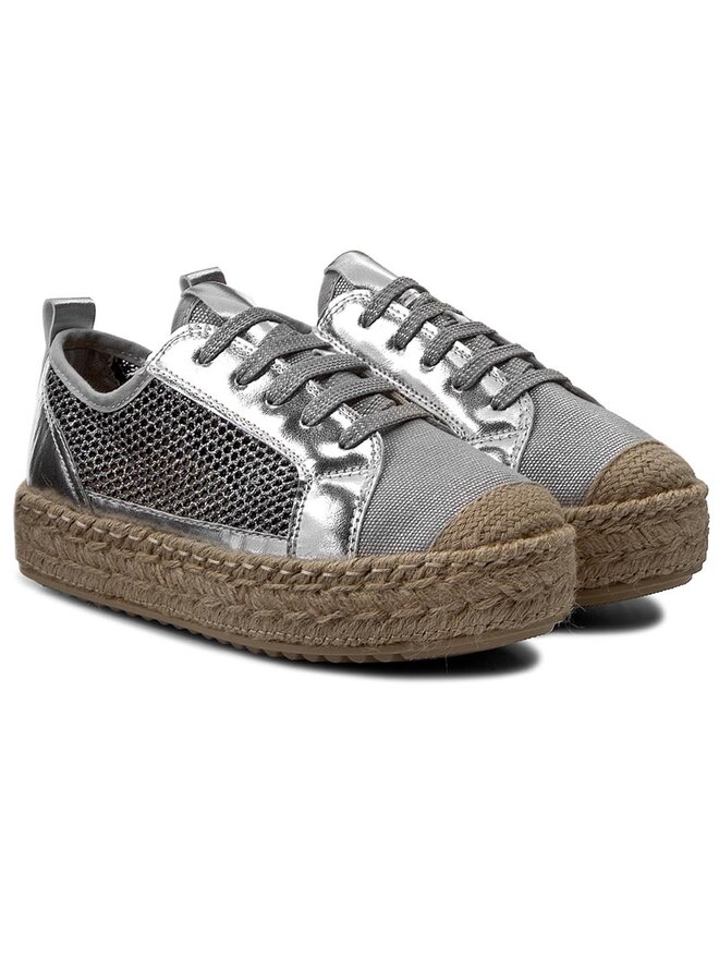 Sergio Bardi Еспадрильї Sergio Bardi Arkadia FS127251617KD Срібний