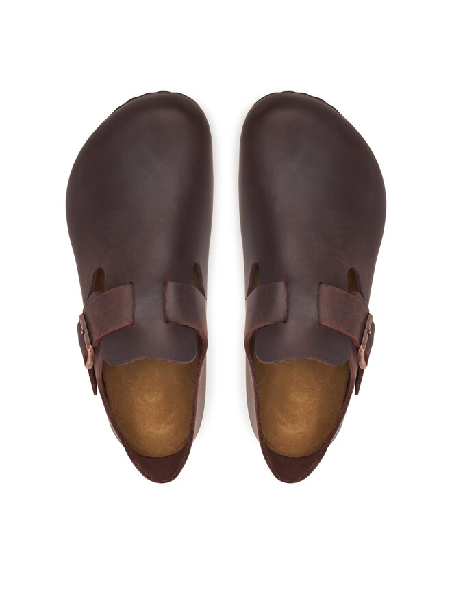 Birkenstock Halbschuhe Birkenstock London 166531 Dunkelbraun