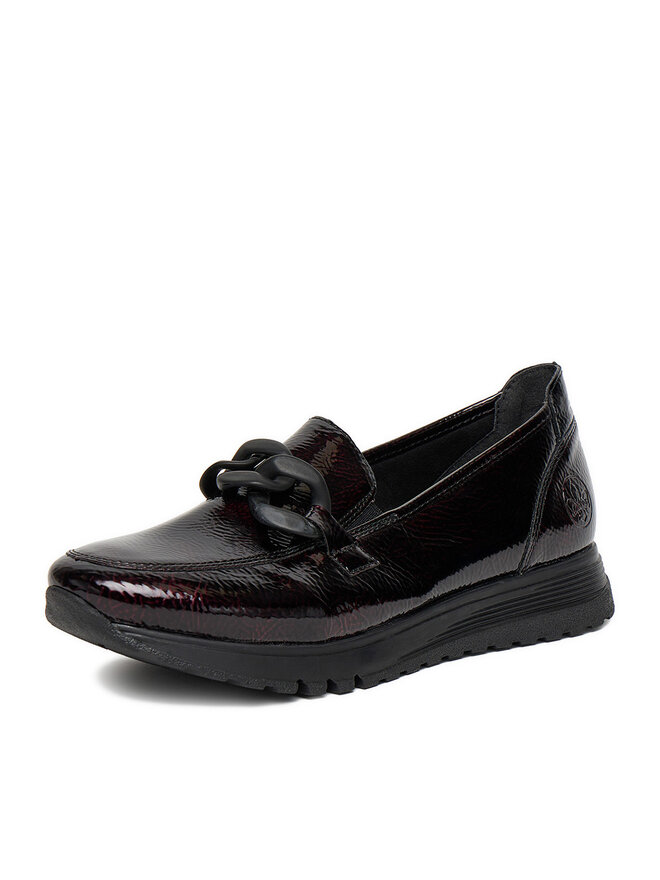 Rieker Halbschuhe Rieker 49051-35 Dunkelrot