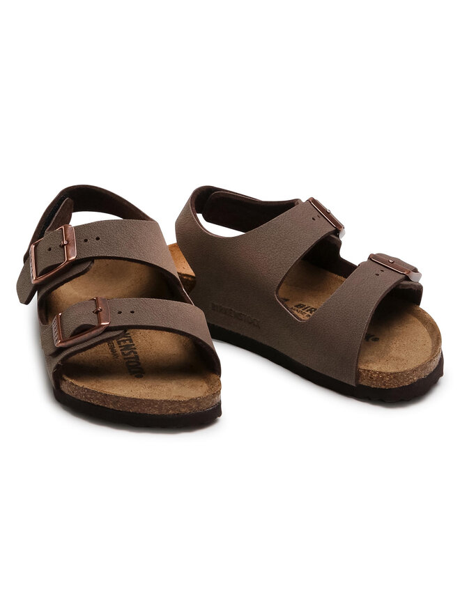 Birkenstock Σανδάλια Birkenstock Milano Hl Kids 1018637 Καφέ