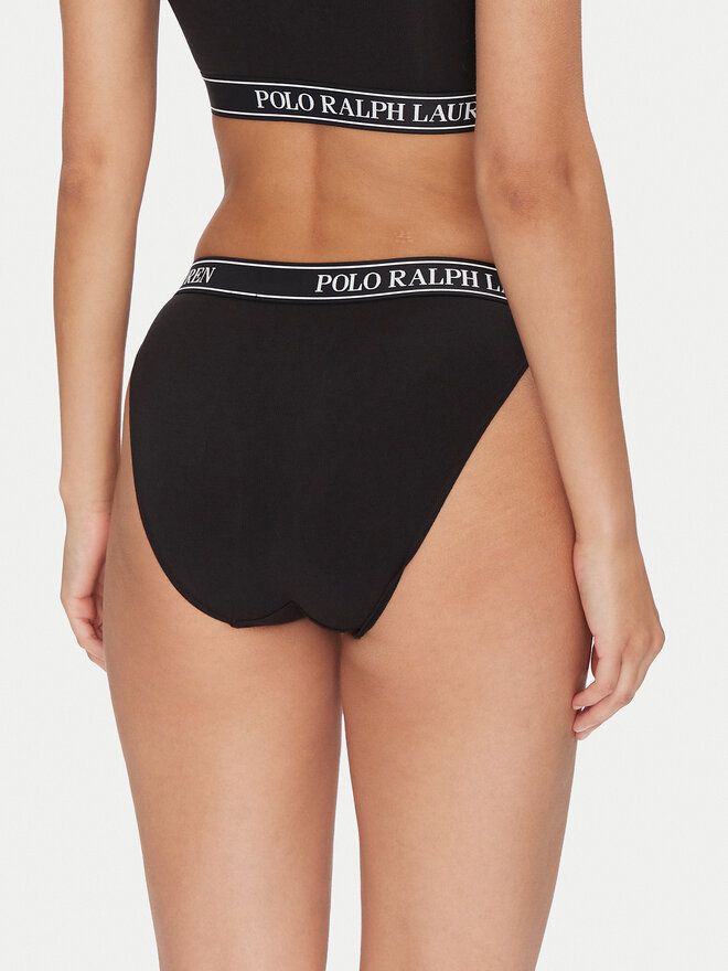 Polo Ralph Lauren Polo Ralph Lauren Klassischer Damenslip 4P0482 Schwarz