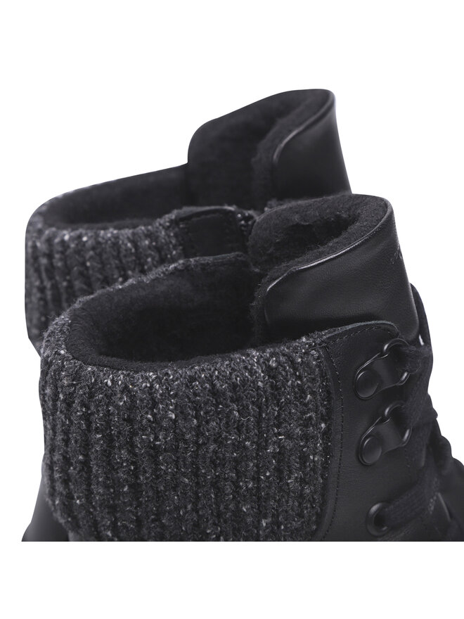 Wojas Schnürstiefeletten Wojas 64052-71 Schwarz