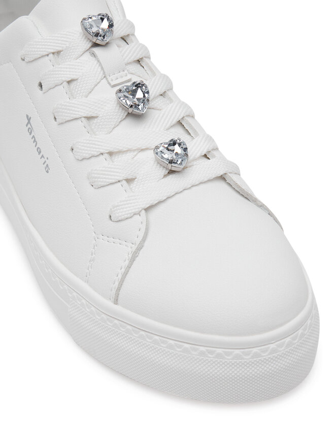 Tamaris Damen Sneaker – Bequeme Weiß-Sneaker Für Den Täglichen Style