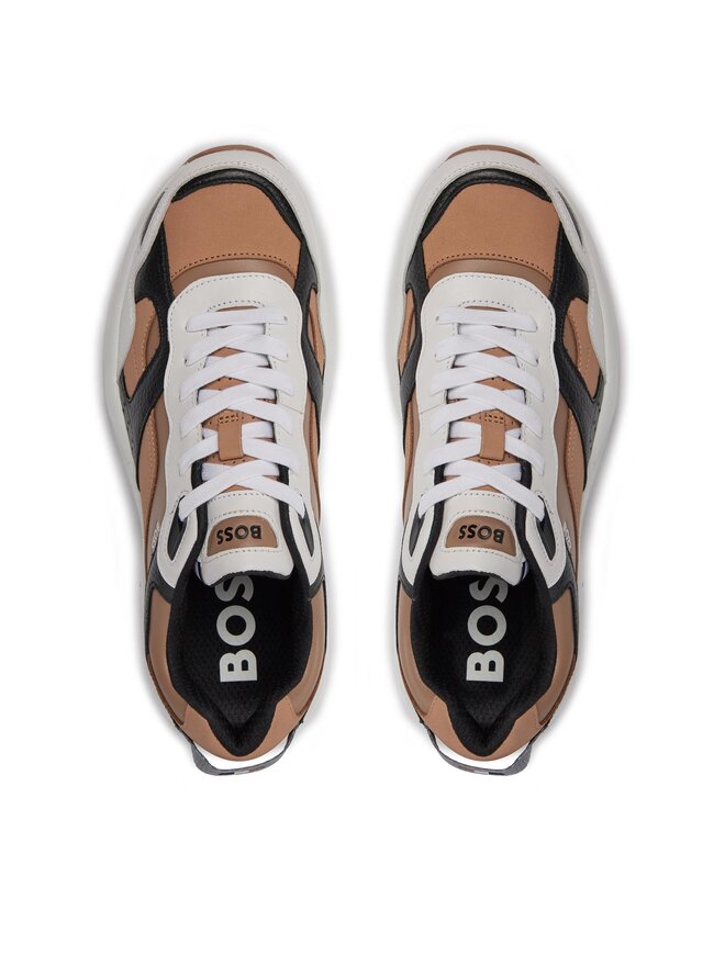 BOSS Sneakersy Boss Levitt Runn 50513142 Bílá