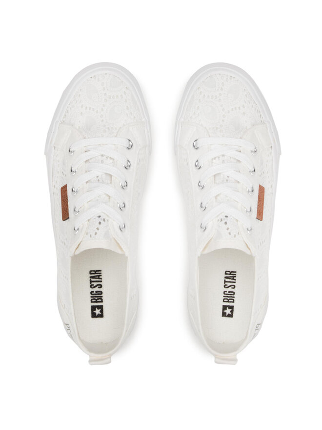 Big Star Shoes Tenisówki Big Star Shoes W274925 Biały