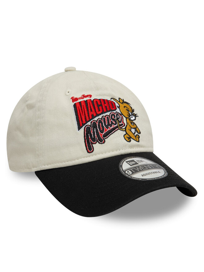New Era Czapka z daszkiem New Era Tom & Jerry 9TWENTY 60595266 Beżowy