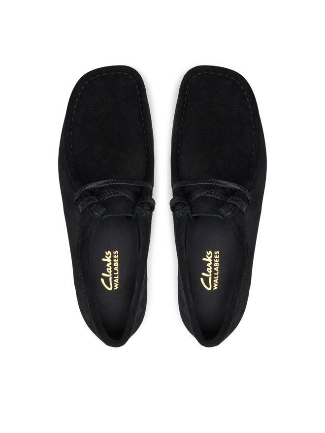 Туфлі Clarks Wallabee Evo Sh 26174746 Чорний | evzuttya.com.ua