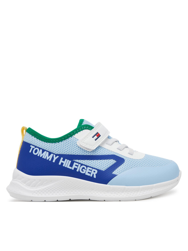 Tommy Hilfiger Tenisice Tommy Hilfiger Low Cut Lace-Up/Velcro Sneaker T1B9-33868-1756 S Plava