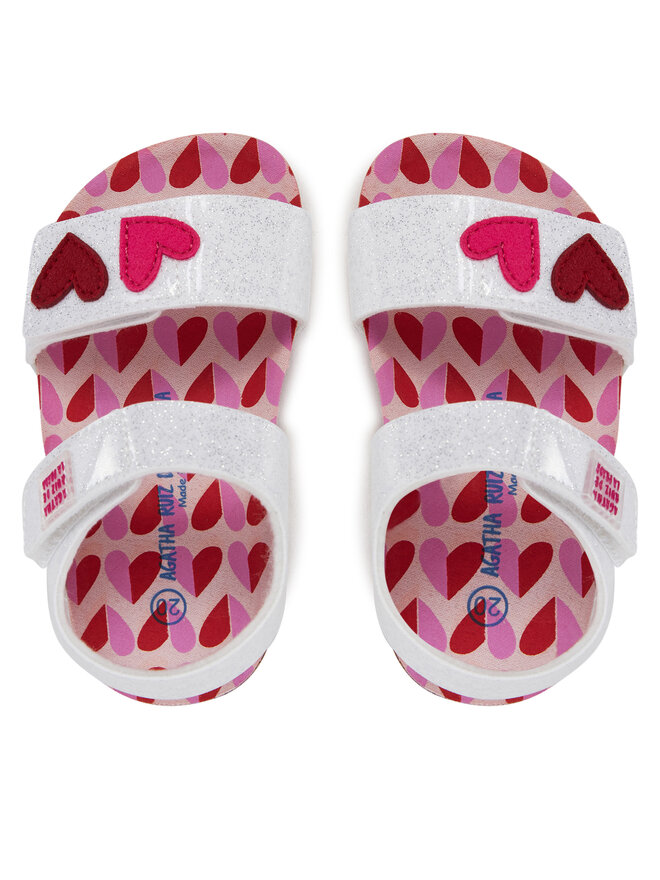 Agatha Ruiz de la Prada Sandale Agatha Ruiz de la Prada 252940 M Alb