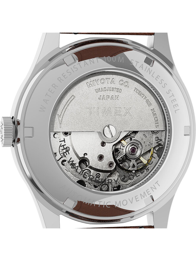 Reloj Timex Waterbury Automatic TW2U91000 Marron zapatos.es