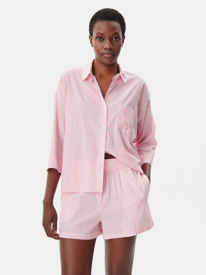 DKNY DKNY Піжама YI50046 Рожевий Regular Fit