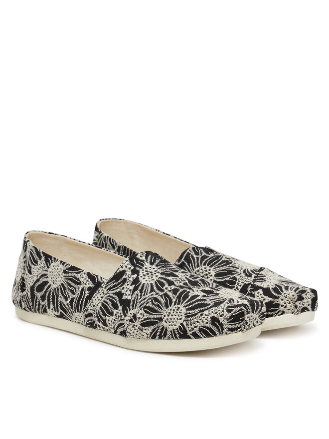 Toms Félcipő Toms Alpargata Classic 10021888 Fekete