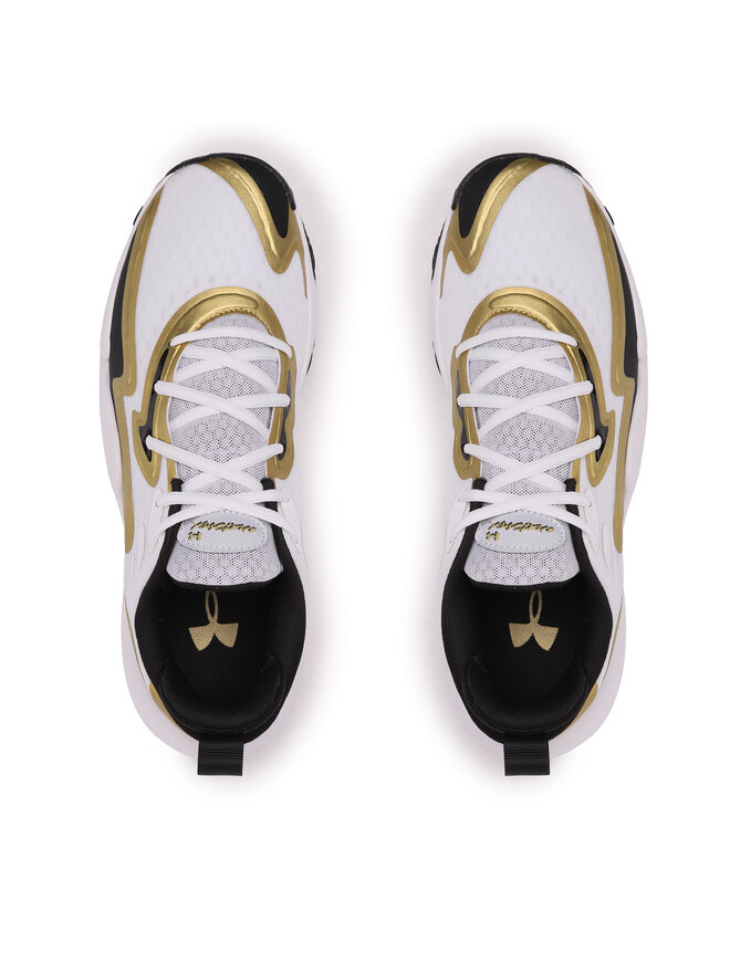 Under Armour Încălțăminte pentru baschet Under Armour Ua Spawn 5 3026285-101 Alb