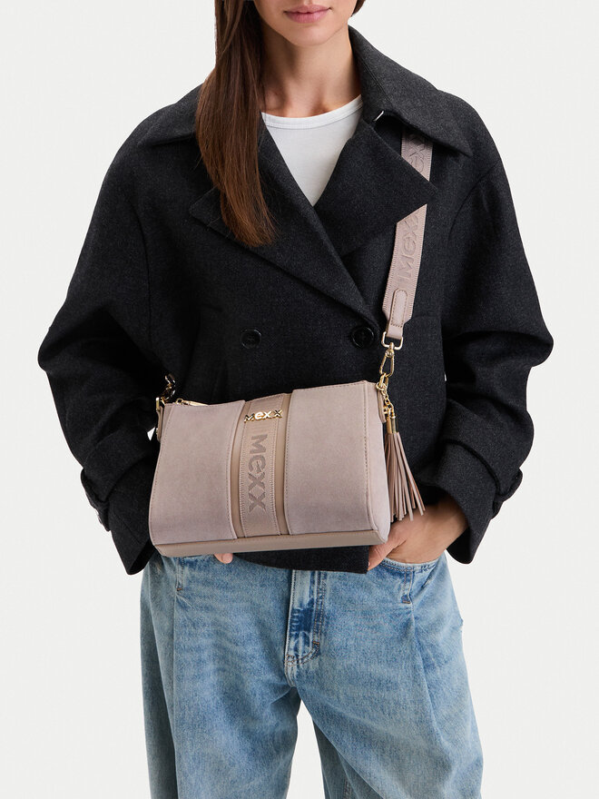 MEXX Handtasche MEXX CEO-MEXX-S-016-10 Dunkelbeige