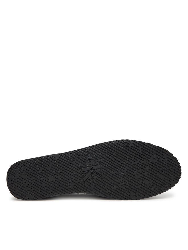 Calvin Klein Jeans Espadrile Calvin Klein Jeans Flatform Esdparille Mg/Hdw YW0YW01737 Negru