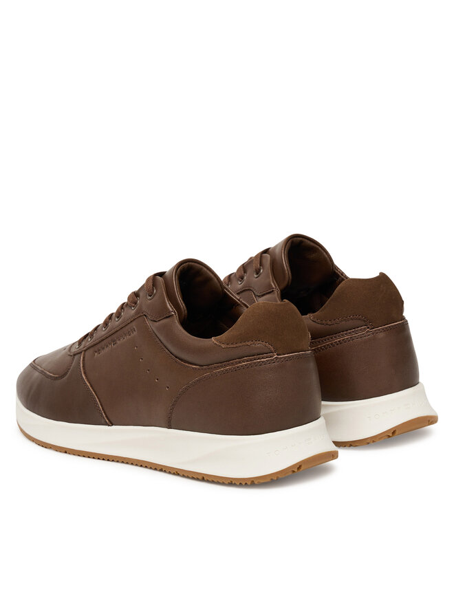 Tommy Hilfiger Αθλητικά Tommy Hilfiger Premium Leather Hybrid FM0FM05700 Καφέ